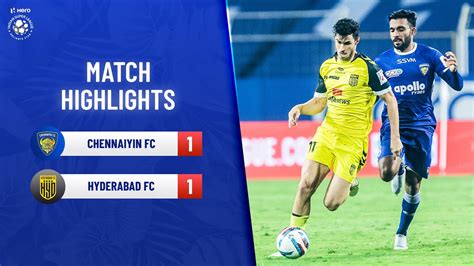 Highlights Chennaiyin FC Vs Hyderabad FC Match 59 Hero ISL 2021