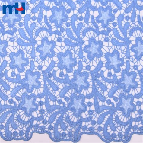 Hollowed Guipure Lace Fabric For Bridal Dress