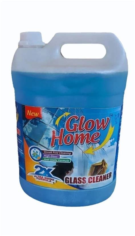 Plastic Screw Cap Glow Star Home Glass Cleaner Packaging Type Can Packaging Size 5l At Rs