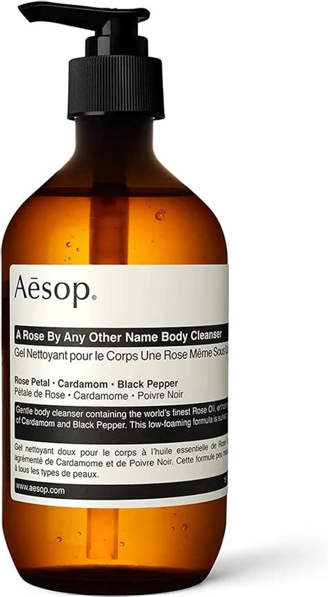 Aesop A Rose By Any Other Name Body Cleanser 500ml Amazon Co Uk Beauty