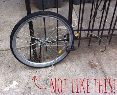 How To Lock Your Bike Properly The Best Bike Lock