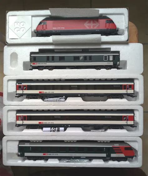 ROCO RAME SBB CFF Loco Re460 Digitale 43655 3 Voitures 1 Voiture