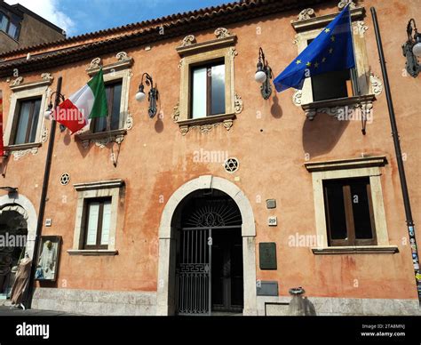 City Hall Of Taormina Hi Res Stock Photography And Images Alamy