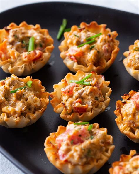 Easy Sausage Phyllo Cups Best Appetizers