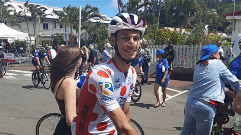 Tour cycliste Antenne Réunion Le Réunionnais Julien Souton remporte