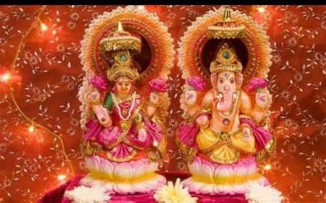 Maa Laxmi And Bhagwan Ganesh Puja Time Shubh Muhurat Vidhi And Samagri