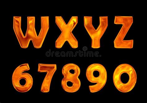 Fire Font Stock Illustrations Fire Font Stock Illustrations