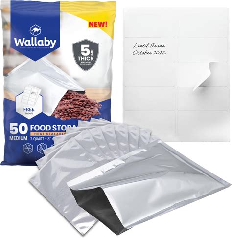 Amazon Shieldpro Gallon Shieldpro Mil Thick Mylar Bags