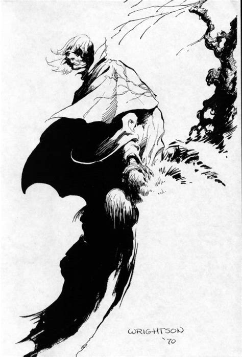 Bernie Wrightson | Bernie wrightson, Comic drawing, Fantasy artist