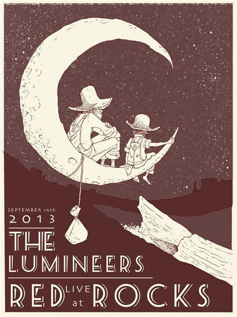 Lumineers Concert Poster