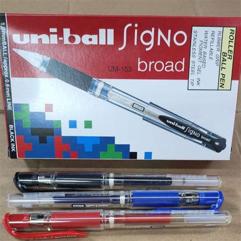 Pen Signo Uniball Um Biru