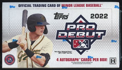 Topps Pro Debut Baseball Hobby Box Pristine Auction