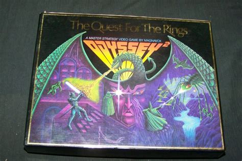 Rare Vintage The Quest For The Rings Magnavox Odyssey 2 Video