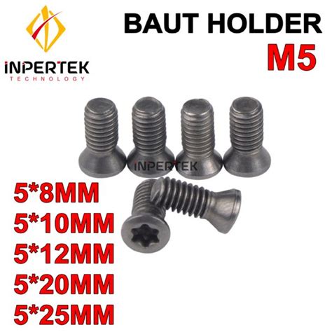 Jual Baut Holder 5x12 Baut Insert 5 12 Baut Bintang Baut Pisau Bubut M5