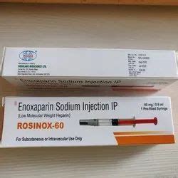 Rosinox Enoxaparin Injection Mg Ml At Rs Piece In