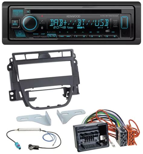 KENWOOD BLUETOOTH DAB CD MP3 USB Autoradio für Opel Meriva B ab 2010