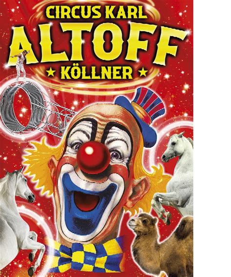 Circus Karl Altoff Köllner Todesrad Dromedare Jonglage in der