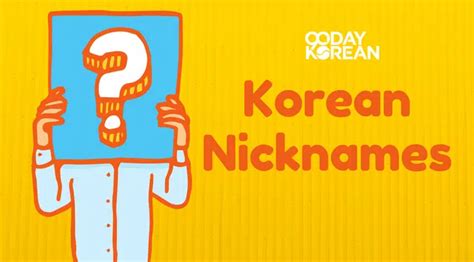 Korean Nicknames Call Your Friends By These Fun Terms