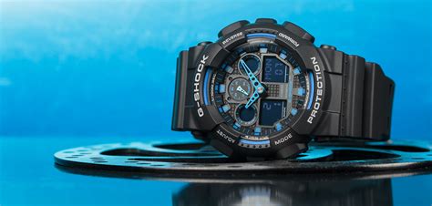 Casio G Shock Analog Digital Black Rubber Strap Ga A Er Watches