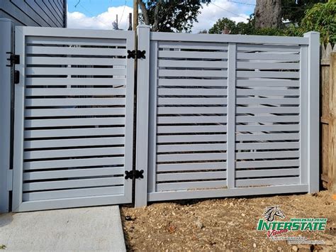 Semi Private Horizontal Fences Interstate Wholesale Fence