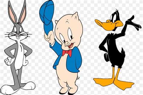 Daffy Duck Bugs Bunny Donald Duck Porky Pig Animated Cartoon, PNG, 995x662px, Daffy Duck ...