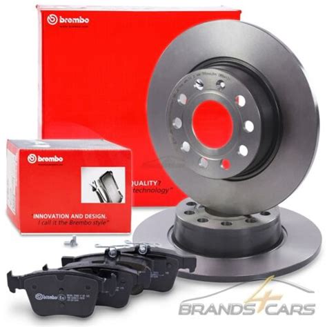 Brembo Bremsscheiben Bel Ge Hinten F R Audi A V Seat Ateca Skoda Vw