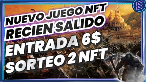 NUEVO JUEGO NFT PAGANDO RECIEN SALIDOENTRADA MÍNIMAPLAY TO EARN