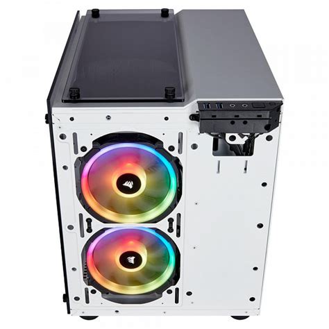 Gabinete Gamer Corsair Crystal Series 280X MATX RGB Lateral E PATOLOCO