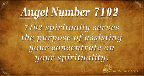 Angel Number 7102 Meaning Positive Vibes Sunsignsorg