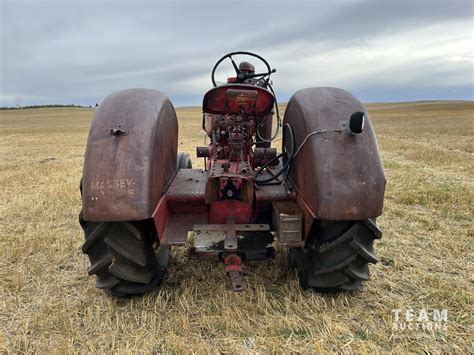 1954 Massey Harris 44g1sf Special 2wd Antique Tractor 24dk Team Auctions