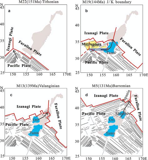 Tectonic Evolution Of Plume Ridge Interaction Of Shatsky Rise Massifs