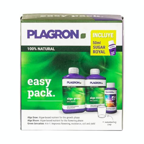 Kit Plagron Alga Grow 100 NATURAL Maconha Grow Shop