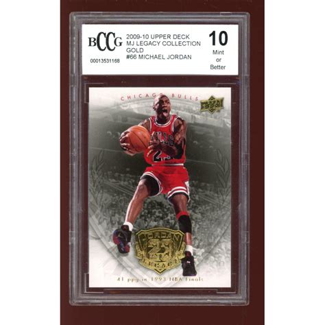 Michael Jordan 2009 10 Upper Deck Michael Jordan Legacy Collection Gold