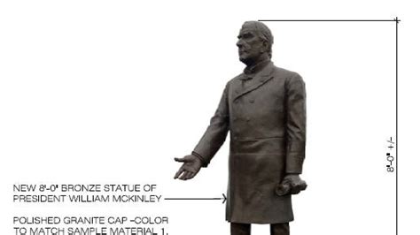 President William Mckinley Statue To Be Unveiled In October