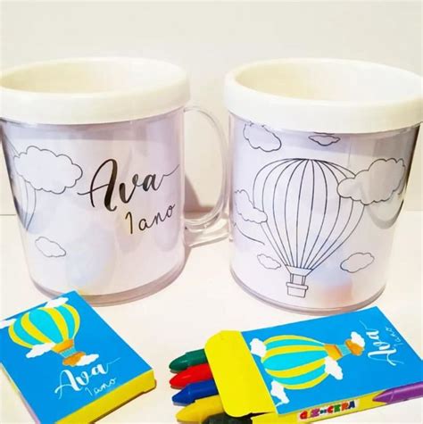 Caneca Para Colorir Personalizada Elo Produtos Especiais