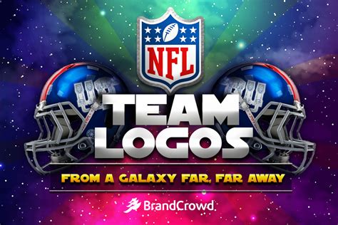 NFL Team Logos from a Galaxy Far, Far Away | BrandCrowd blog