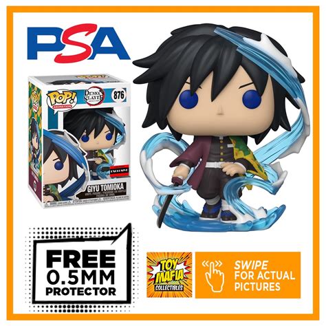 Giyu Tomioka Demon Slayer Funko Pop Aaa Exclusive Psa