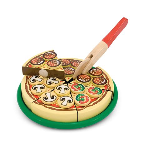 Melissa And Doug Wooden Pizza Set