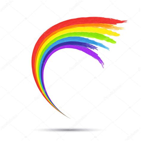 Rainbow Logo Template — Stock Vector © Shipiolik 141257956