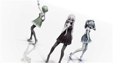 Mmd 巡音ルカ 】echo Tda Ncp Nightbird Luka Tda Night Bird Miku And Gumi