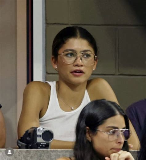 Zendaya With Darnell And Clarie At Usopen