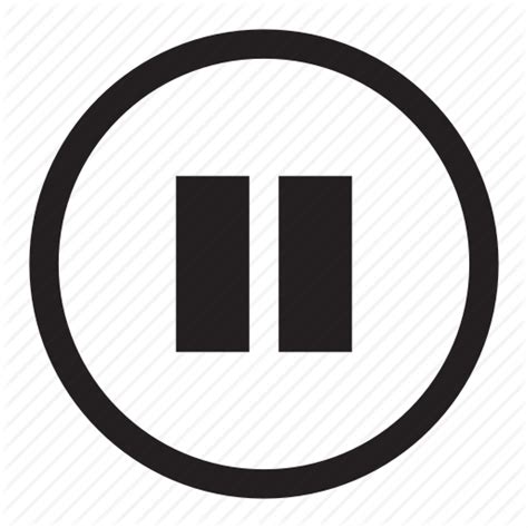 Pause Button Icon #340765 - Free Icons Library