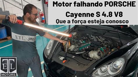 Motor Falhando E Luz Inje O Acesa Porsche Cayenne S V V