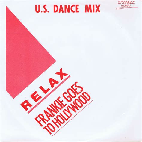 Frankie Goes To Hollywood Relax U S Dance Mix Vinyl 12 45 Rpm