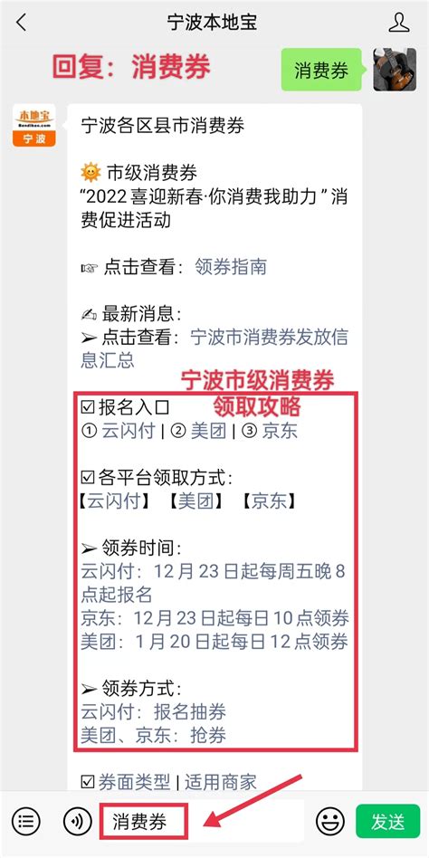 宁波2亿元消费券来了！今日启动首轮发放，就在这两个平台！活动模式时间