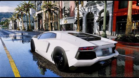 GTA 6 Graphics Lamborghini Aventador 2018 REDUX M V G A