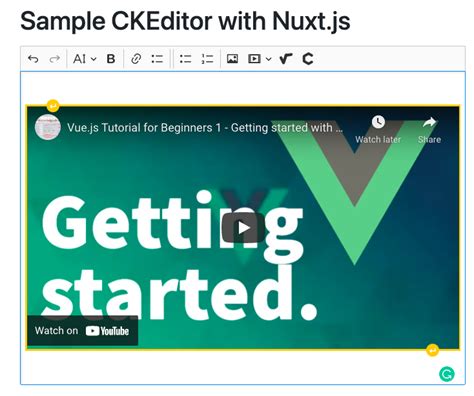 How To Use Ckeditor And Its Plugins With Nuxt Js