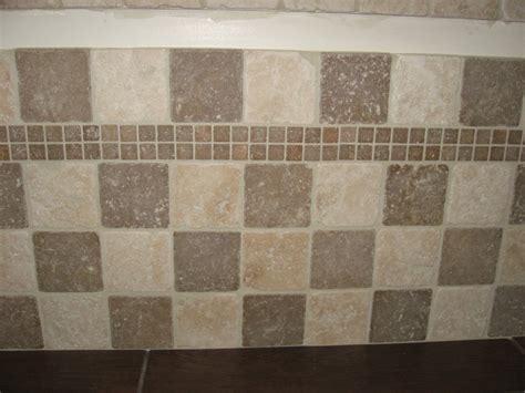 Qualey Granite and Quartz: New Travertine Natural Stone Tile Backsplash Display!