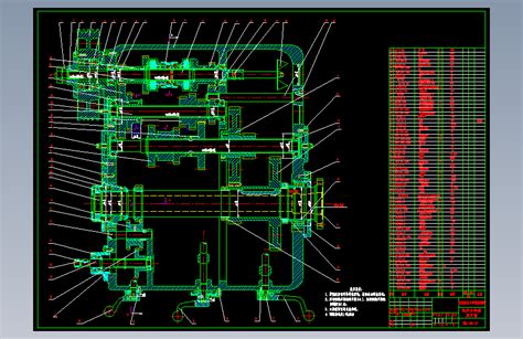 C6140普通车床主轴箱传动设计[含cad图纸 文档] Autocad 2007 模型图纸下载 懒石网