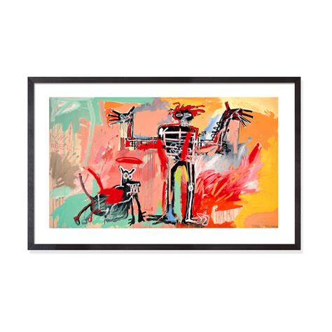 Boy and Dog in a Johnnypump by Jean Michel Basquiat – YangGallery